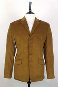 The "Wilbur"  Antique Gold Corduroy  Safari Jacket