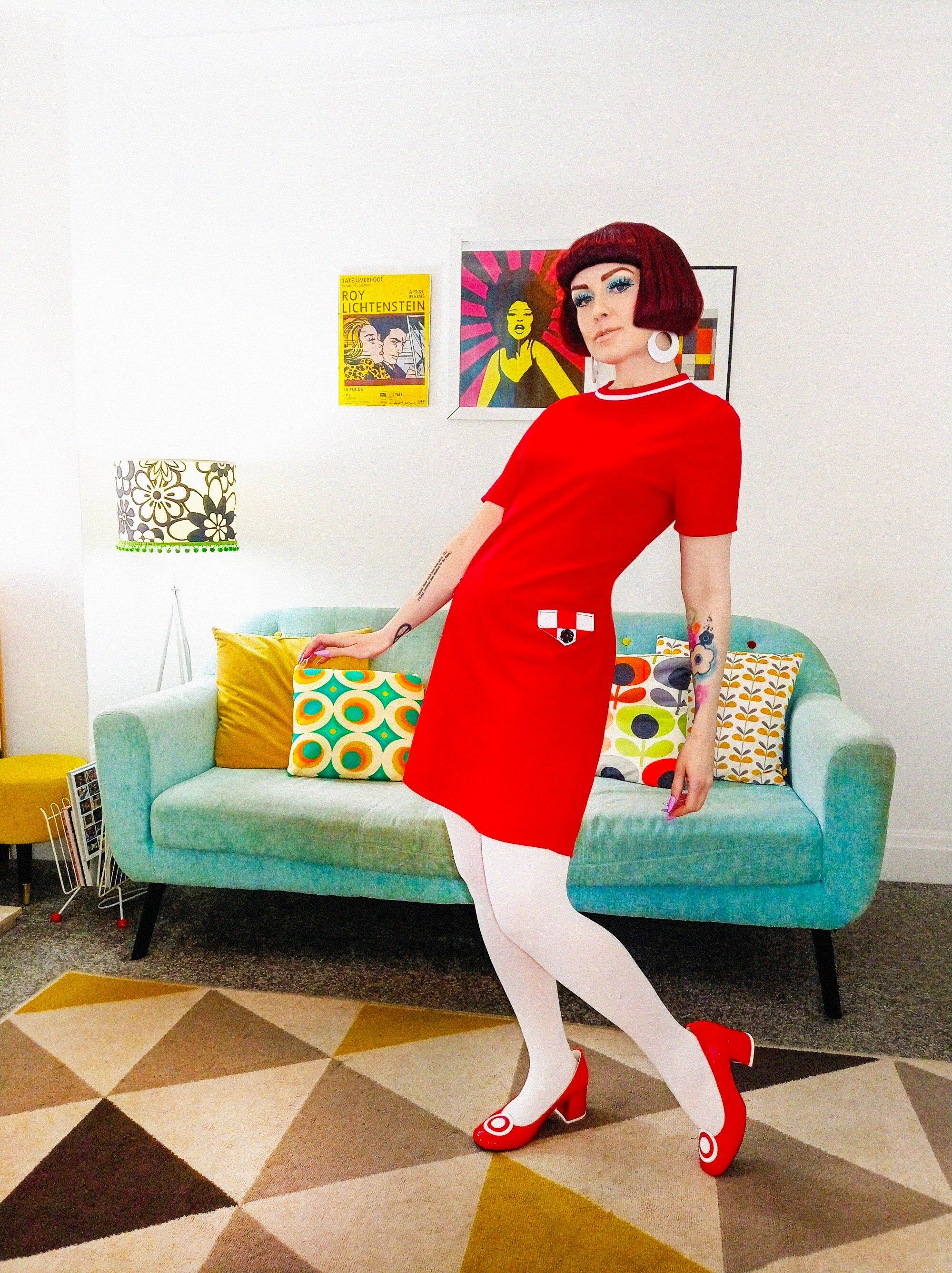 LHM Tina - Striking Red Dress