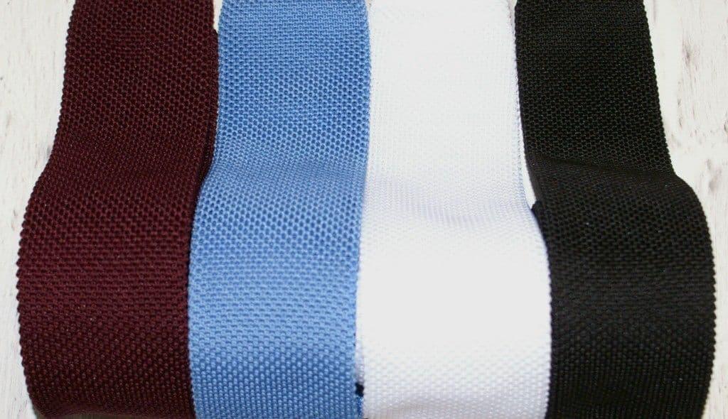 Van Buck Slim Square End Knitted Tie - Vanbucktie