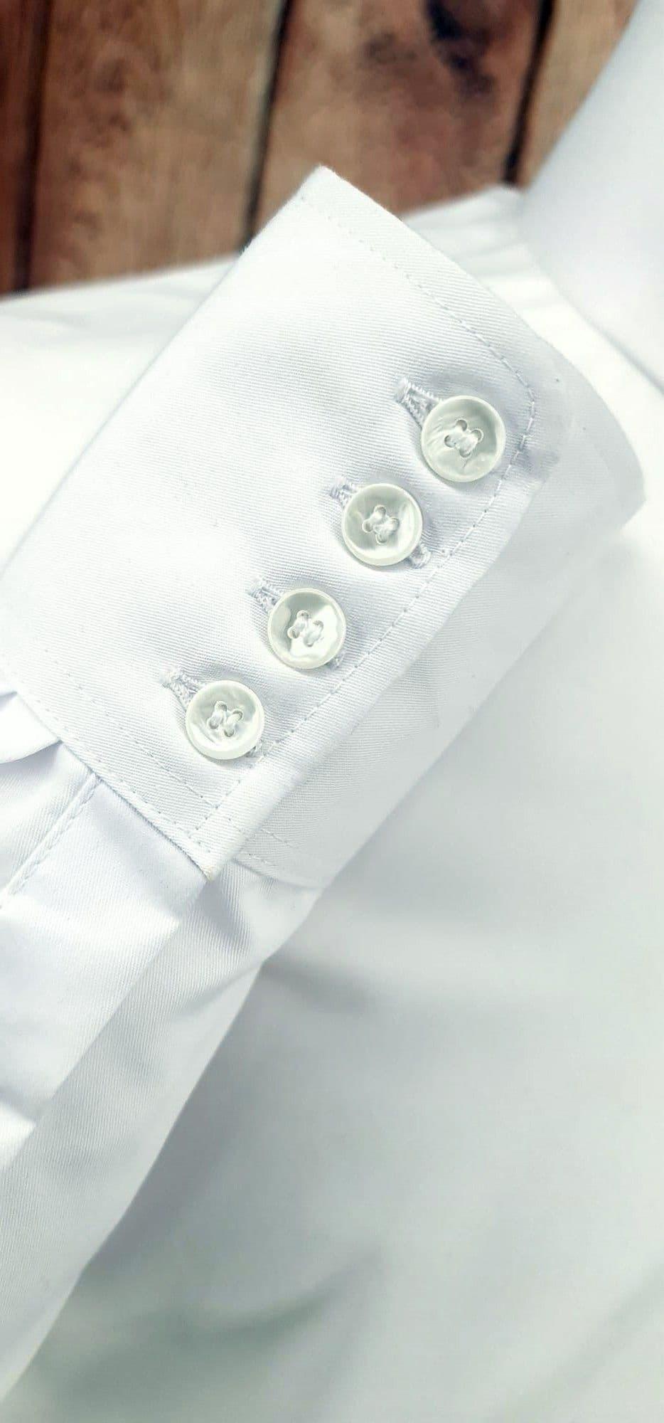 Nelson "White" 4 Button Down Shirt Modclothin