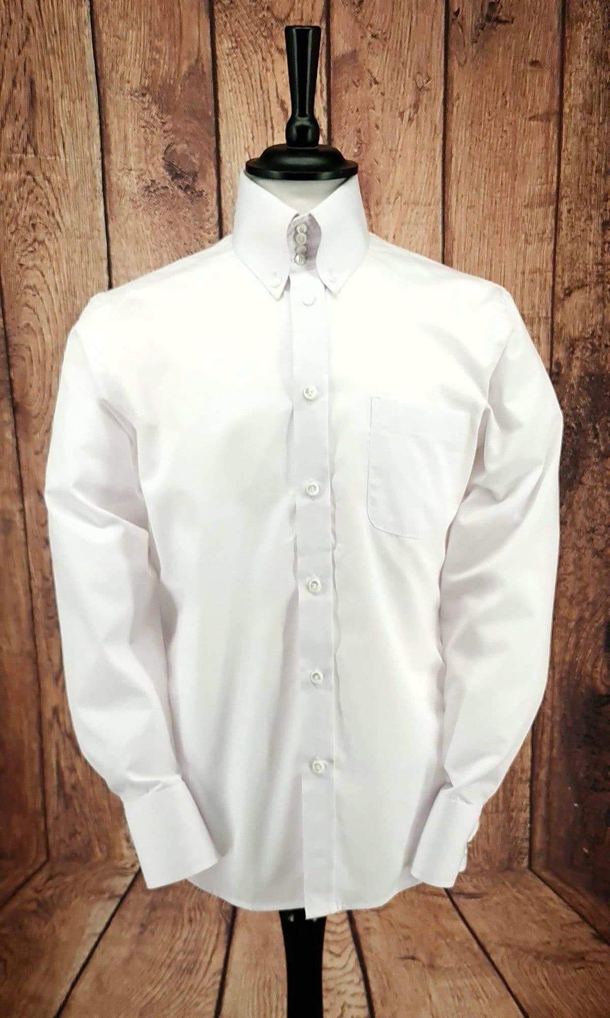 Nelson "White" 4 Button Down Shirt Modclothin