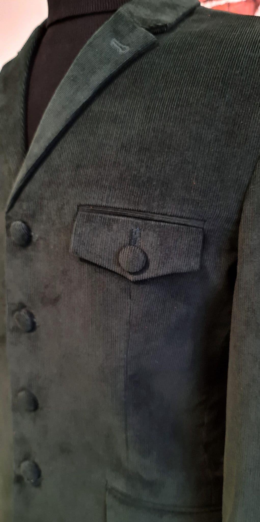 "Wilbur"  Racing Green Corduroy Jacket