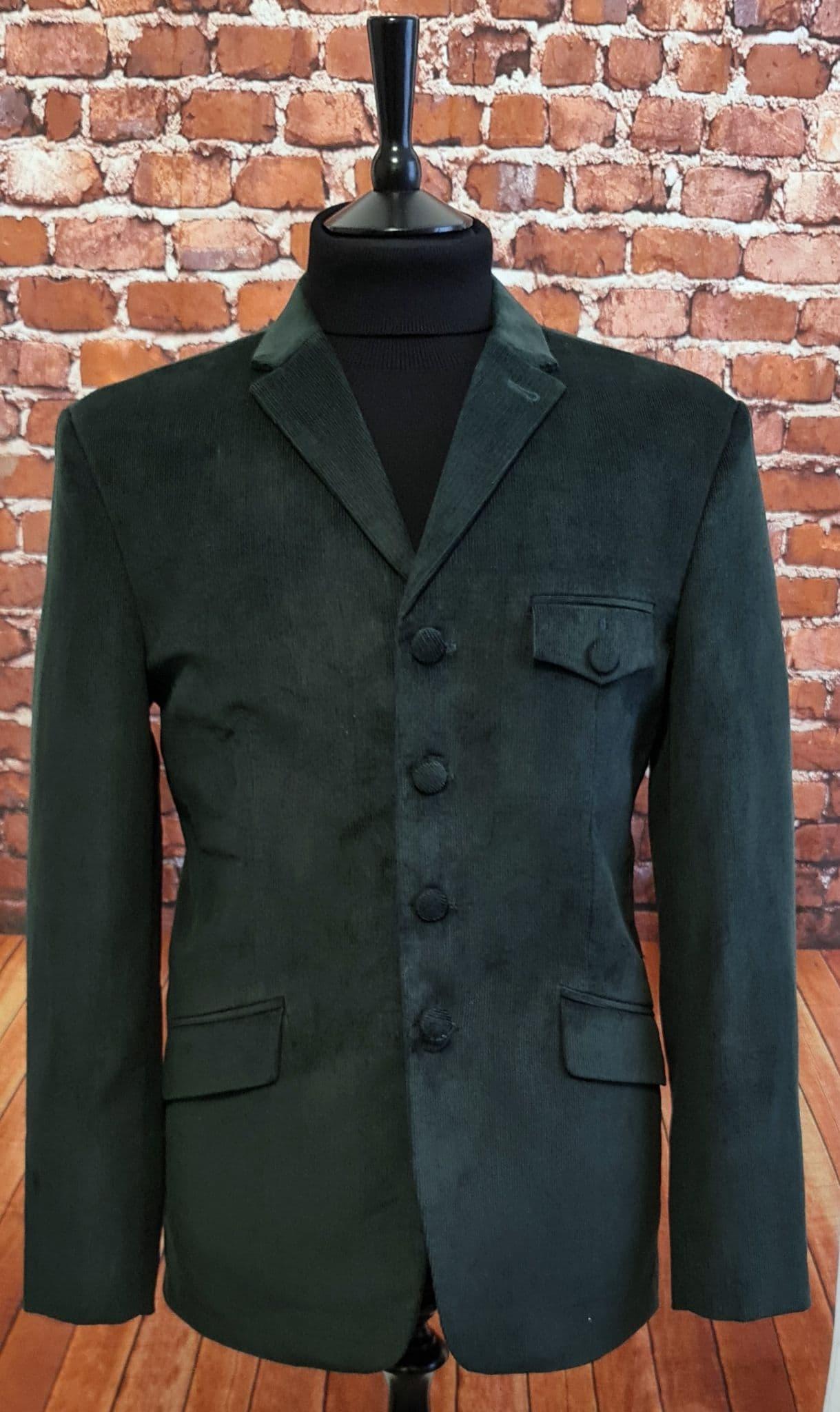 "Wilbur"  Racing Green Corduroy Jacket