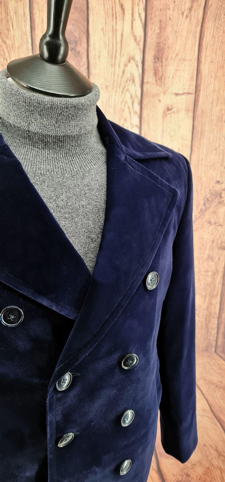 Wilde - Plush Navy Velvet Jacket