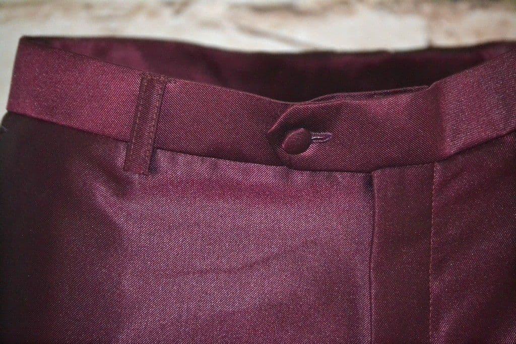 WINE TONIC TROUSER  WOOL BLEND